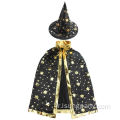 Kids Halloween Wizard Cape Multicolor